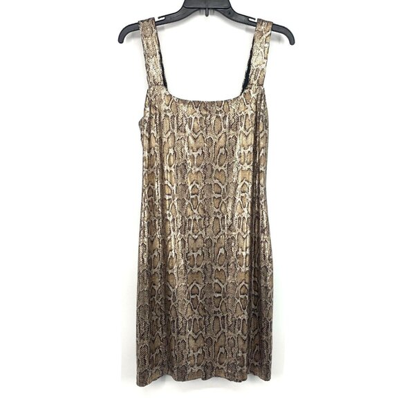 L'AGENCE Dress Auden Sequin Leopard Sleeveless Mini *** - Picture 6 of 15